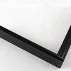 1  inch deep Semi-Gloss Black Shadow Box