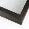 2-1/8 " deep Black Veneer pickled robles Shadow Box